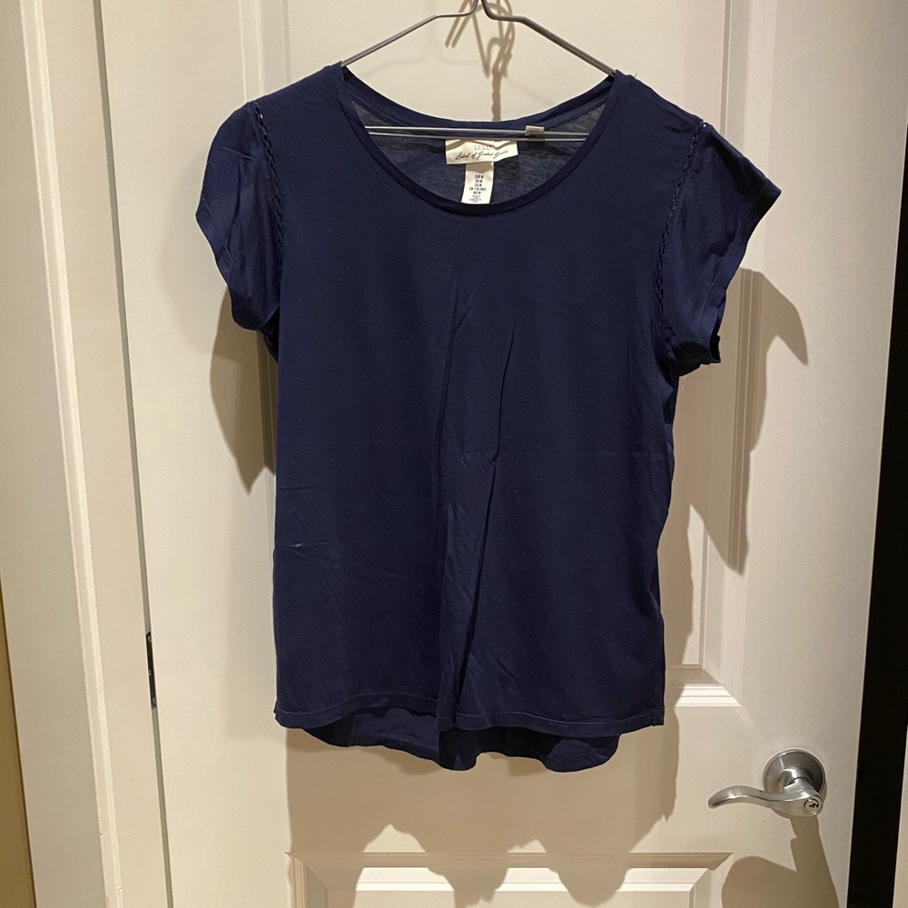 H&M t-shirt with cutout detail on sleeve